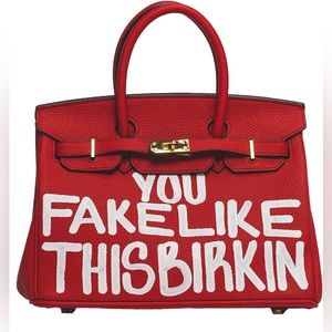 You Fake Like This Birkin Bag